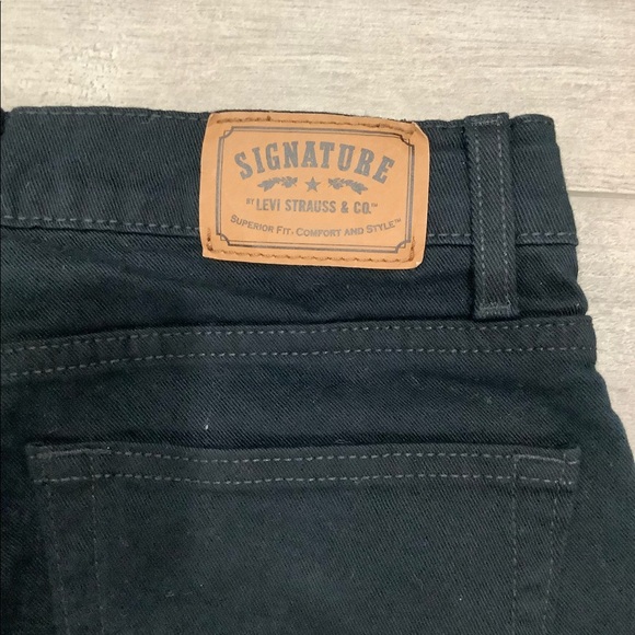 Youth Levi’s 16 Regular XL 28 x 28 Denim Relaxed Straight Jeans Black - Picture 8 of 11